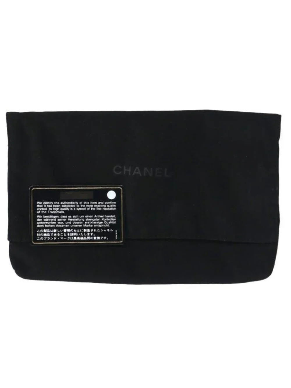 Chanel Quilted Caviar Leather Chain Wallet Shoulder Bag